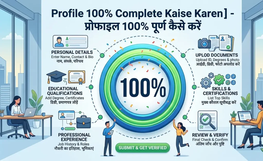 profile-100-percent-complete-kaise-karen