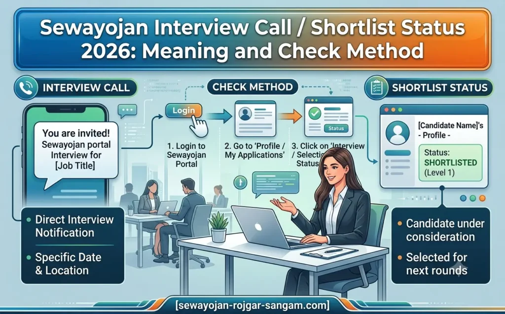 sewayojan-interview-call-shortlist-status-2026
