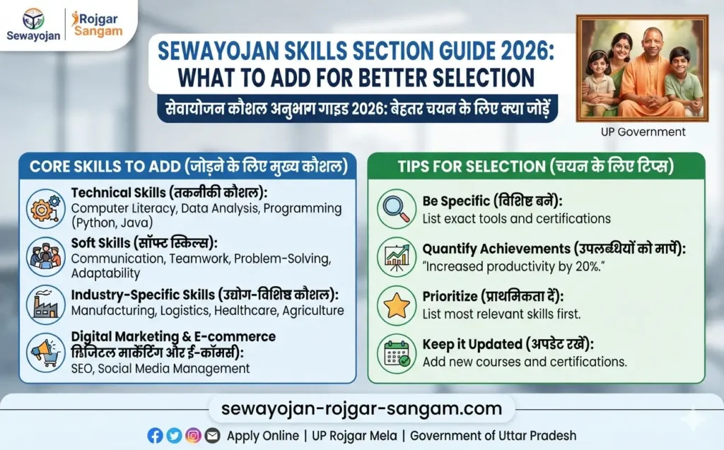 sewayojan-skills-section-guide-2026
