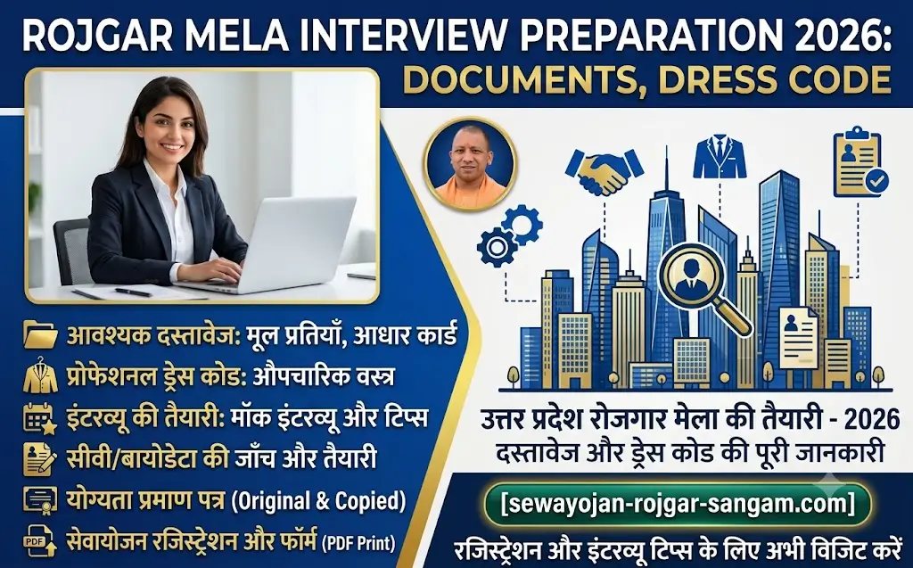 rojgar-mela-interview-preparation-2026-documents-dress-code